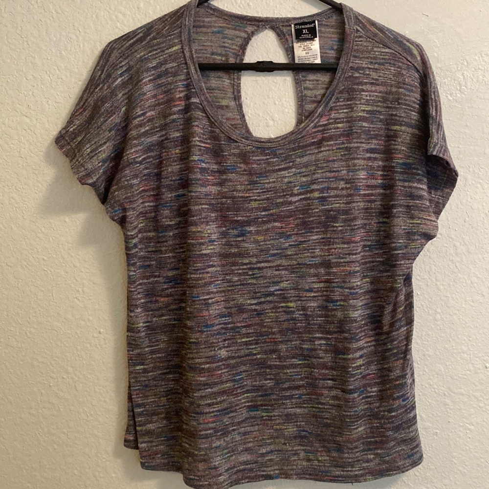 Stranded blouse top